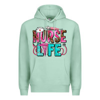 Seafoam nurse life Premium Hoodie - AdoDesignShop