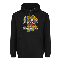 Black she loves jesus Heavyweight Hoodie - texasbilliewilder