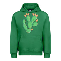 Emerald texas prickly pear cactus Urban Hoodie - Artiststas