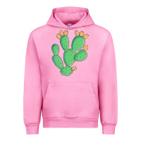Fuchsia Pink texas prickly pear cactus Urban Hoodie - Artiststas
