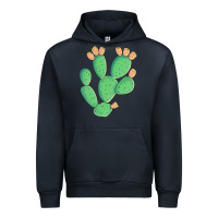 Navy texas prickly pear cactus Urban Hoodie - Artiststas