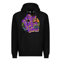 Black bad witch vibes Premium Hoodie - JahusDesignShop