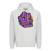 Dove Grey bad witch vibes Premium Hoodie - JahusDesignShop