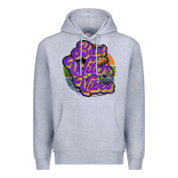 Heather Grey bad witch vibes Premium Hoodie - JahusDesignShop