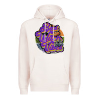Pale Pink bad witch vibes Premium Hoodie - JahusDesignShop