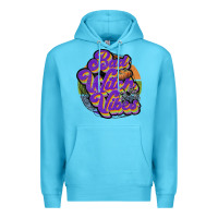 Ocean Blue bad witch vibes Premium Hoodie - JahusDesignShop