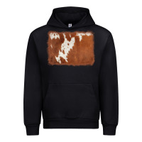 Black cowhide background Urban Hoodie - AdoDesignShop