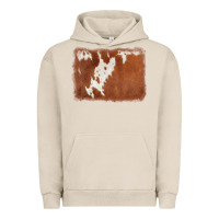 Pigment French Oak cowhide background Urban Hoodie - AdoDesignShop