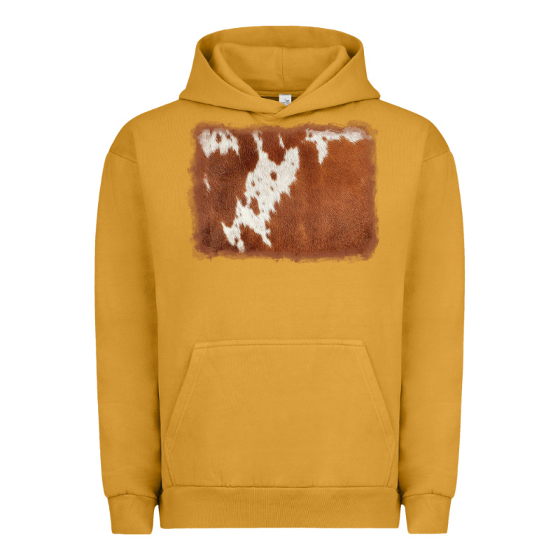 Cowhide Background Urban Hoodie by AdoDesignShop | Teevron