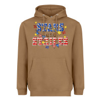 Toasted Coconut stars and striper billie wilder Heavyweight Hoodie - texasbilliewilder