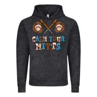Vintage Black calm your mitts Vintage Hoodie - AdoDesignShop
