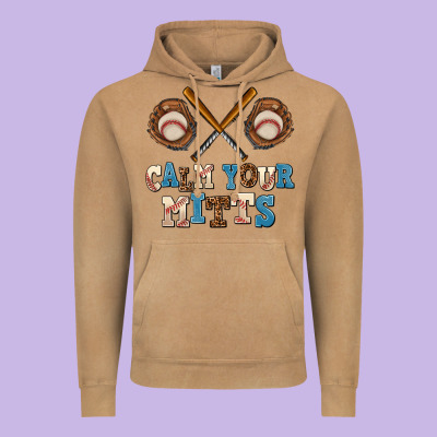Calm Your Mitts Vintage Hoodie Designed By Adodesignshop