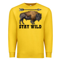 Lemon stay wild bison Premium Sweatshirt - RanaPortraitStore