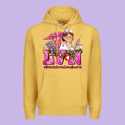 Lvn Licensed Vocational Nurse Premium Hoodie Designed By Adodesignshop