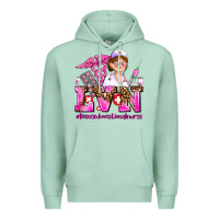 Seafoam lvn licensed vocational nurse Premium Hoodie - AdoDesignShop