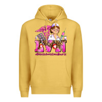 Antique Gold lvn licensed vocational nurse Premium Hoodie - AdoDesignShop