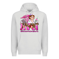 Dove Grey lvn licensed vocational nurse Premium Hoodie - AdoDesignShop