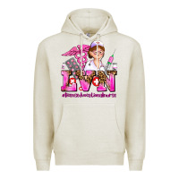 Oatmeal Heather lvn licensed vocational nurse Premium Hoodie - AdoDesignShop