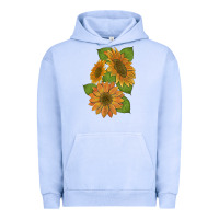 Pigment Grape Ice sunflowers Urban Hoodie - Artiststas