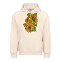 Sandshell sunflowers Urban Hoodie - Artiststas