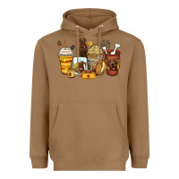 Labrador Retriever Coffee Cups Heavyweight Hoodie | Teevron