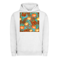 Pigment Lunar Rock plaid fall pumpkin seamless Urban Hoodie - AdoDesignShop