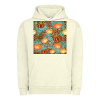 Pigment Pistachio plaid fall pumpkin seamless Urban Hoodie - AdoDesignShop