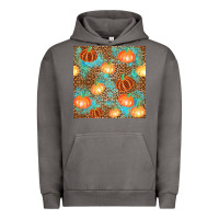 Pigment Tornado plaid fall pumpkin seamless Urban Hoodie - AdoDesignShop