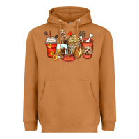 Meerkat labradoodle coffee cups Heavyweight Hoodie - Zillion Design Studio