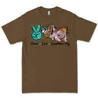 Cacao Peace Love Landrace Pig Premium Tee - LillyAllenDesigns