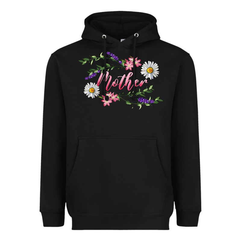 Floral Mother Heavyweight Hoodie by RanaPortraitStore | Teevron