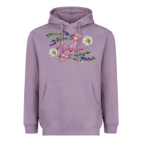 Lavender floral mother Heavyweight Hoodie - RanaPortraitStore