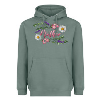 Sage floral mother Heavyweight Hoodie - RanaPortraitStore