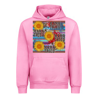 Fuchsia Pink mama tried seamless Urban Hoodie - AdoDesignShop