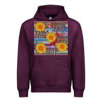 Mauve Wine mama tried seamless Urban Hoodie - AdoDesignShop