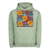 Pigment Oil Green mama tried seamless Urban Hoodie - AdoDesignShop