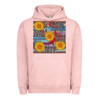 Pigment Salmon mama tried seamless Urban Hoodie - AdoDesignShop