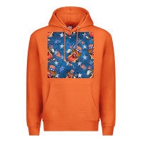 Carrot 4th of july hotdog seamless pattern Premium Hoodie - BundleAndBundleShop