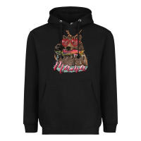 Black mother's day mama bear wıth bandana and glasses Heavyweight Hoodie - RanaPortraitStore