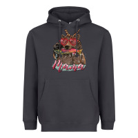 Smoke mother's day mama bear wıth bandana and glasses Heavyweight Hoodie - RanaPortraitStore