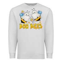 Dove Grey Boo Bees Premium Sweatshirt - texasbilliewilder