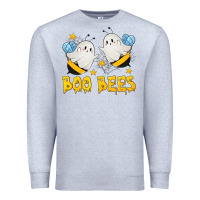 Heather Grey Boo Bees Premium Sweatshirt - texasbilliewilder