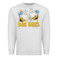Oatmeal Heather Boo Bees Premium Sweatshirt - texasbilliewilder