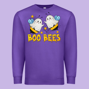 Boo Bees Premium Sweatshirt Designed By Texasbilliewilder
