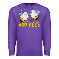 Purple Boo Bees Premium Sweatshirt - texasbilliewilder