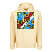 Western 4th Of July Seamless Pattern Premium Hoodie | Teevron