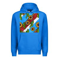 True Royal western 4th of july seamless pattern Premium Hoodie - BundleAndBundleShop