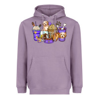 Lavender havanese terrier coffee cups Heavyweight Hoodie - Zillion Design Studio