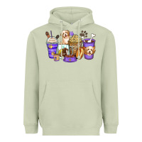 Matcha havanese terrier coffee cups Heavyweight Hoodie - Zillion Design Studio