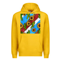 Lemon western 4th of july seamless pattern Premium Hoodie - BundleAndBundleShop